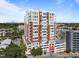 Beautiful exterior of this modern condo building with attractive architectural detail at 400 W North St # 1420, Raleigh, NC 27603
