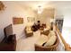 Versatile loft area with ceiling fan, perfect for a home office or entertainment space at 5515 S Roxboro St # 16, Durham, NC 27713