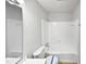 Bathroom featuring a shower-tub combo and new fixtures at 901 Forge Rd, Durham, NC 27713