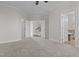 Bedroom with neutral carpet and multiple entryways to the rest of the house at 10410 Sablewood Dr # 111, Raleigh, NC 27617