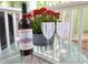 Enjoy drinks on the screened porch overlooking the backyard at 1120 Scholastic Cir, Durham, NC 27713