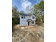 New construction shows the front of the home before siding and paint at 12 Gates St, Roxboro, NC 27573