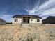 New construction single-Gathering home with a partially completed yard, awaiting landscaping and final touches at 125 Tee Dr, Selma, NC 27576