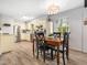 Charming eat-in kitchen features stainless steel appliances and ample counter space at 1301 Lynnwood Rd, Knightdale, NC 27545