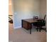 Functional office area boasts a large desk with drawers and a comfortable office chair at 141 Steel Hopper Way, Garner, NC 27529