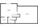 Third floor plan of a house featuring a room, walk-in closet, bathroom and attic, showing the layout and dimensions at 1526 Town Home Dr, Apex, NC 27502