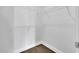 Walk-in closet featuring hardwood floors and wire shelving at 153 Telluride Trl, Garner, NC 27529