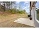 A home backyard, featuring a small patio at 178 Cullen Ct, Clayton, NC 27520