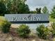 An inviting community sign in a beautifully landscaped setting at 178 Cullen Ct, Clayton, NC 27520