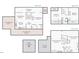 Detailed floorplan showcasing the layout of the home, including room dimensions and features at 2281 Lamont Norwood, Pittsboro, NC 27312