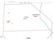 Aerial view of 7.21 acre land plot with Wilkinson Creek in the area at 2281 Lamont Norwood, Pittsboro, NC 27312