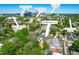 Aerial view of neighborhood with nearby attractions labeled for convenience and exploration at 314 Bledsoe Ave, Raleigh, NC 27601