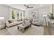 Comfortable living room with a cozy seating area, natural light, and stylish decor at 3221 Skycrest Dr, Raleigh, NC 27604