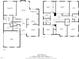 Detailed floor plan showcasing the layout of a spacious, multi-story home at 4424 Bonnie Loch Dr, Burlington, NC 27215