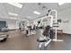 Well-equipped gym featuring modern exercise machines, weights, and fitness equipment for a complete workout at 4424 Bonnie Loch Dr, Burlington, NC 27215