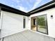 The outdoor patio has pavers and offers sliding glass door access to the interior at 622 Glascock St, Raleigh, NC 27604