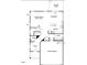 Detailed first floor plan of the house showing kitchen, Gathering room, and garage at 69 Baird Cove Ln # 169, Angier, NC 27501