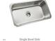 Single bowl stainless steel kitchen sink at 69 Baird Cove Ln # 169, Angier, NC 27501