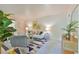 Living room showcasing stylish decor, patterned rug, and comfortable seating arrangement at 775 Old Graham Rd, Pittsboro, NC 27312
