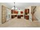 Kitchen featuring granite countertops, stainless appliances, and a center island at 83 Calabria Ct, Clayton, NC 27527