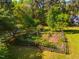 A fenced-in garden area with raised beds offers opportunities for gardening and outdoor activities at 910 Old Orchard Rd, Chapel Hill, NC 27517