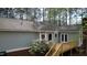 Exterior view of the home and deck at 12124 Warwickshire Park, Raleigh, NC 27613