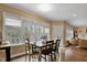 Breakfast nook with lots of windows for natural light at 1335 Saint Andrews Dr, Mebane, NC 27302