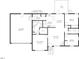 Detailed floor plan showcasing the layout of the home at 1601 Entheos Ln, Raleigh, NC 27610