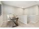Charming office nook with a work desk and chair on the second floor at 1614 Brussels Drive Dr, Apex, NC 27502