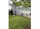 Exterior of home featuring a patio with outdoor furniture and a two-car garage at 1640 Legendary Ln, Morrisville, NC 27560