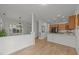 Open-concept space that includes a living area and kitchen, ideal for modern living and entertaining at 1640 Legendary Ln, Morrisville, NC 27560