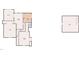 Upstairs floorplan showing media, bonus room, bedroom and bath plus access to attic storage at 2000 Silverleaf Dr, Youngsville, NC 27596