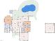 Detailed floor plan showcasing the layout of the main level, including the living areas and primary bedroom at 2000 Silverleaf Dr, Youngsville, NC 27596