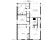 Layout of the second floor featuring bedrooms, bathrooms, laundry, and a loft at 204 Concordia Woods Dr, Morrisville, NC 27560