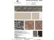 Selection of exterior finishes, including roof shingles, siding, stone, and trim colors at 2300 Bee Orchard St # 208, Apex, NC 27502
