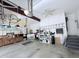 Spacious garage with ample storage and organization solutions at 2385 Olde Spring Ct, Graham, NC 27253