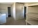 Utility room featuring a washer, dryer, and shelving at 24 Pine St, Franklinton, NC 27525