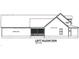 Left elevation showing porch and window details at 2600 Banks Rd # 2, Raleigh, NC 27603