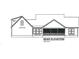 Rear elevation view of the house with porch and windows at 2600 Banks Rd # 2, Raleigh, NC 27603