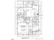 Detailed first floor plan showcasing layout of the home and living spaces at 3000 Eden Harbor Ct, Raleigh, NC 27613