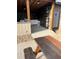 Inviting outdoor kitchen and dining area with a picnic table and kitchenette at 3098 Creek Point Rd, Graham, NC 27253