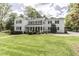 Charming two-story home with a large front yard and covered porch, perfect for relaxing outdoors at 3609 Hawthorne Rd, Rocky Mount, NC 27804