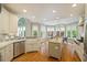 Kitchen boasting granite countertops and stainless steel appliances at 3928 White Chapel Way, Raleigh, NC 27615