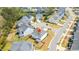 Aerial view of a beautiful home nestled in a well-planned community at 408 Torwood Cir, Apex, NC 27523