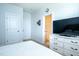 Bedroom featuring neutral decor, a view into the hallway and natural light at 408 Torwood Cir, Apex, NC 27523