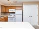 Spacious kitchen with gas range, and pantry at 4816 Blue Bird Ct # B, Raleigh, NC 27606