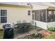 This home features a spacious patio for outdoor dining and relaxation with a patio table at 59 Tuscarora Ln, Clayton, NC 27520