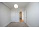 Bright bedroom with carpet and neutral walls at 700 Finsbury St # 306, Durham, NC 27703