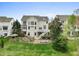 Expansive aerial view showcasing a home with a deck, patio, gazebo, and landscaped backyard at 9220 Meadow Mist Ct, Raleigh, NC 27617