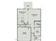 Detailed floor plan showcasing the kitchen, breakfast nook, Gathering room, and study layout at 4867 Pioneer Dr, Sanford, NC 27330